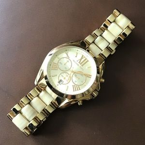 Michael Kors watch - Gold and light tortoise